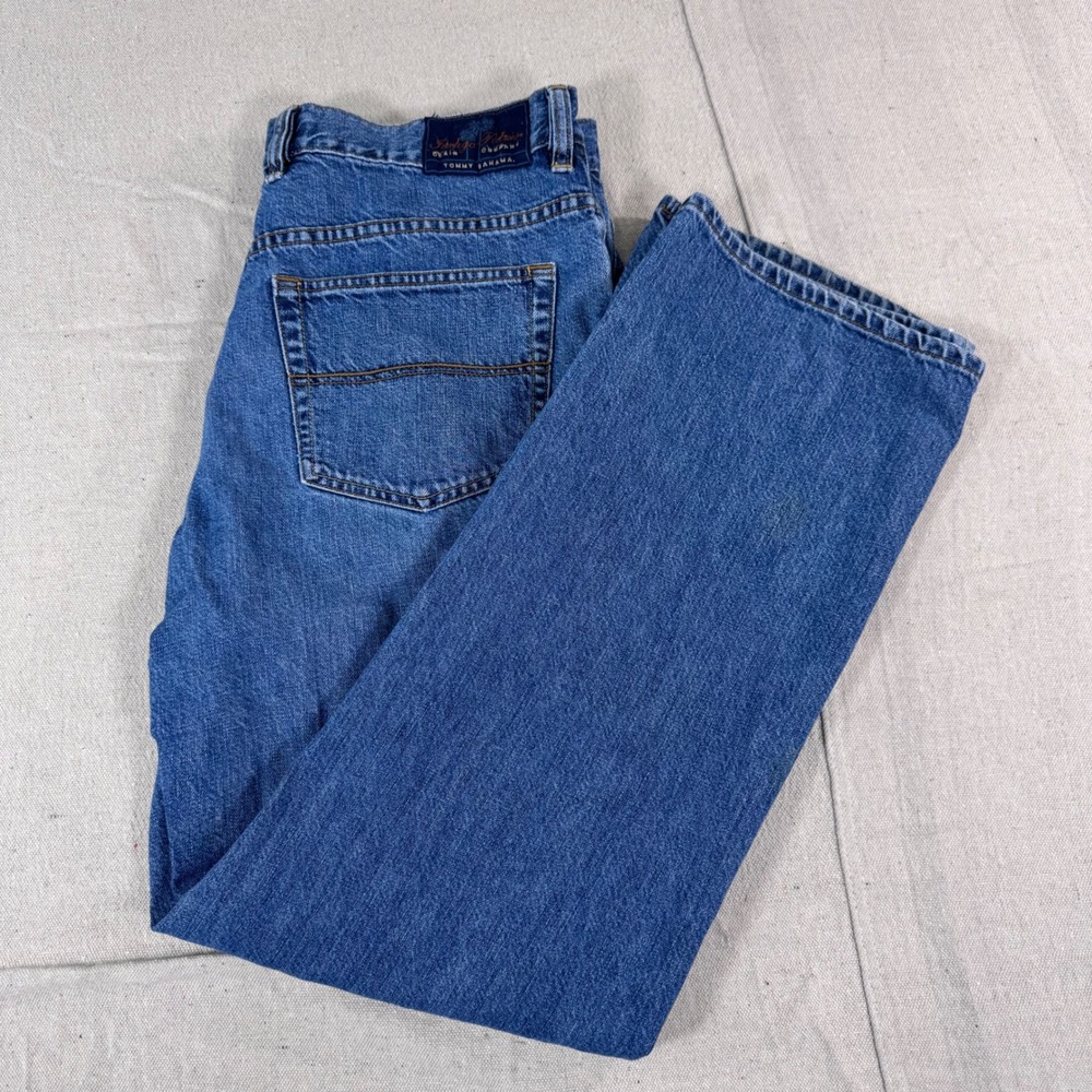 Indigo Palms Jeans Mens 35x32 Blue Excellent Classic Fit Straight‎ Leg Cotton